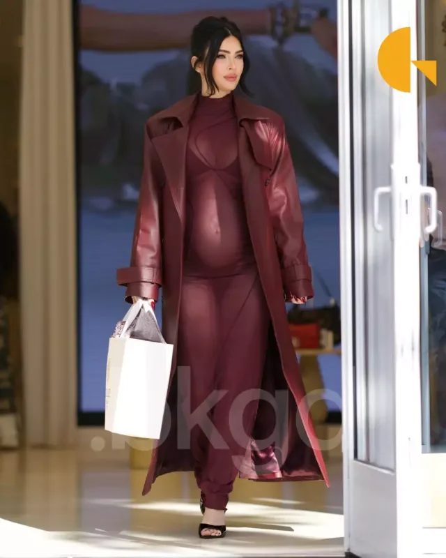 Meqan Foksun hamiləlik stili