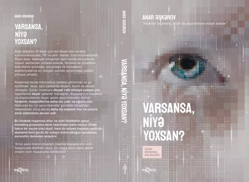 “Varsansa, niyə yoxsan” kitabı çap olunub