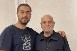 Namiqdən atası ilə paylaşım