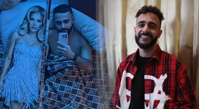 Hüseyn onunla yataqdan fotosunu paylaşdı