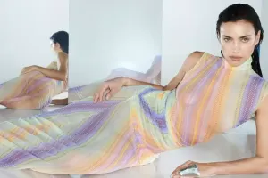 Saunadan fotolarını paylaşdı