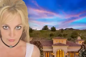 Britninin sevgilisinin arvadı müğənninin malikanəsinə gəlib