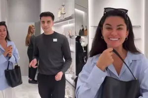 Bloger Dubayda itirdiyi çantasını tapdı