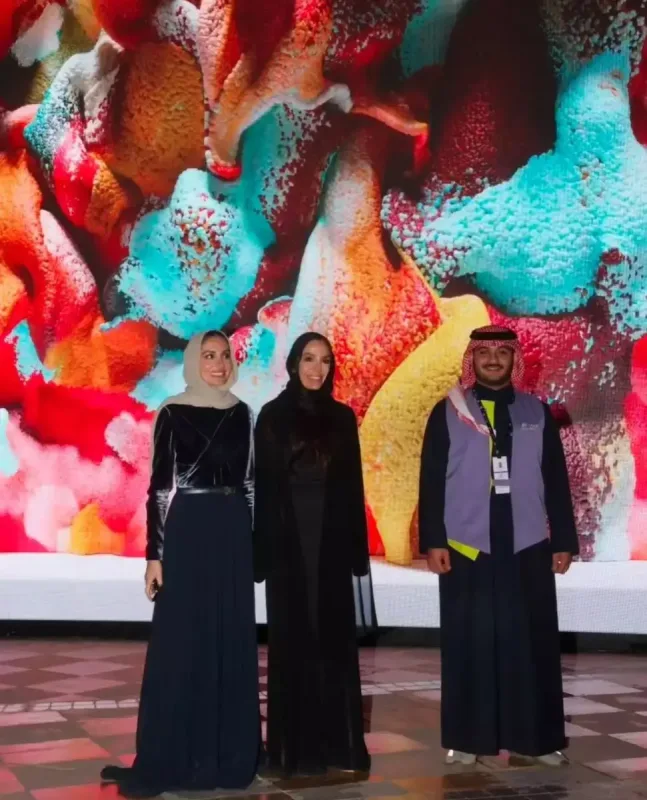 Leyla və Arzu Əliyevalar Ər-Riyadda festivalda