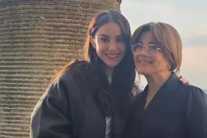 Özge Gürellə Mehriban Zəki bir arada