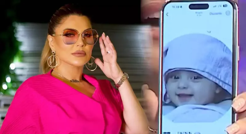 Xatun ilk dəfə nəvəsini göstərdi