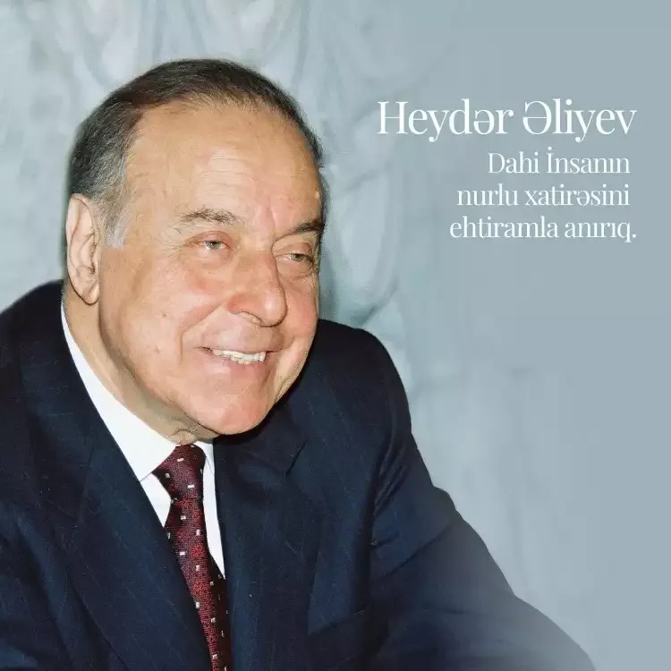 Mehriban Əliyevadan Ulu Öndərlə bağlı paylaşım