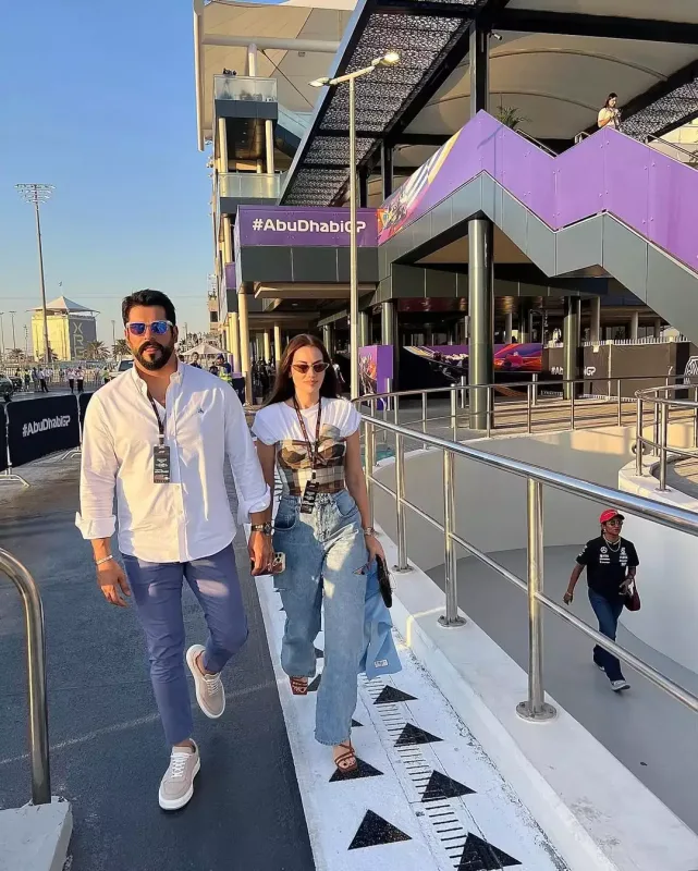 Moskvadan sonra Əbu-Dabiyə getdilər