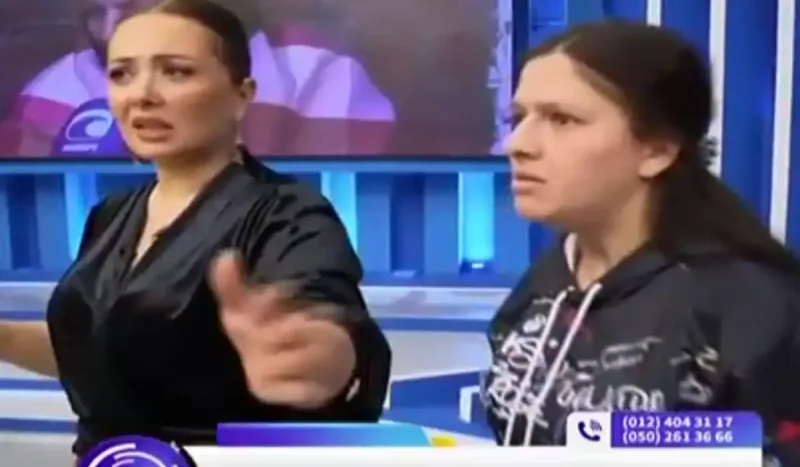 Efirdə dava düşdü