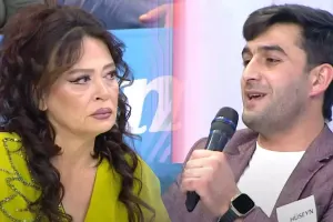 İştirakçı efirdə Mehriban Xanlarova ilə dalaşdı