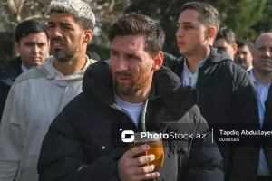 Messi Qarabağ atlarını izlədi