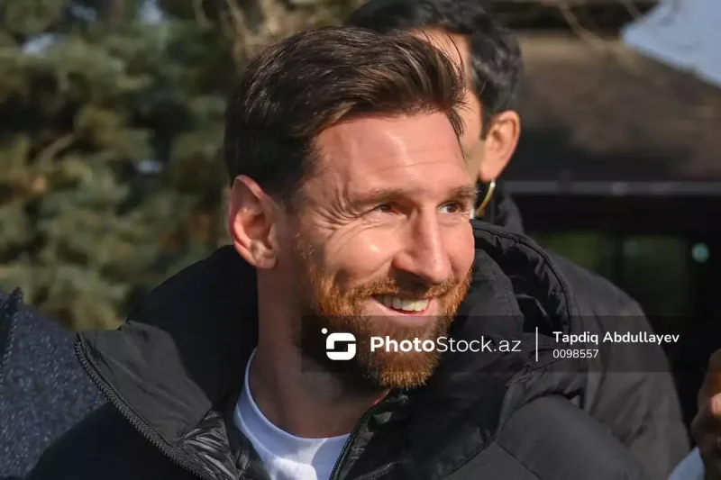 Messi Qarabağ atlarını izlədi