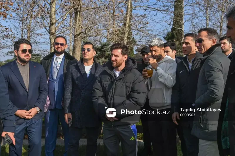 Messi Qarabağ atlarını izlədi