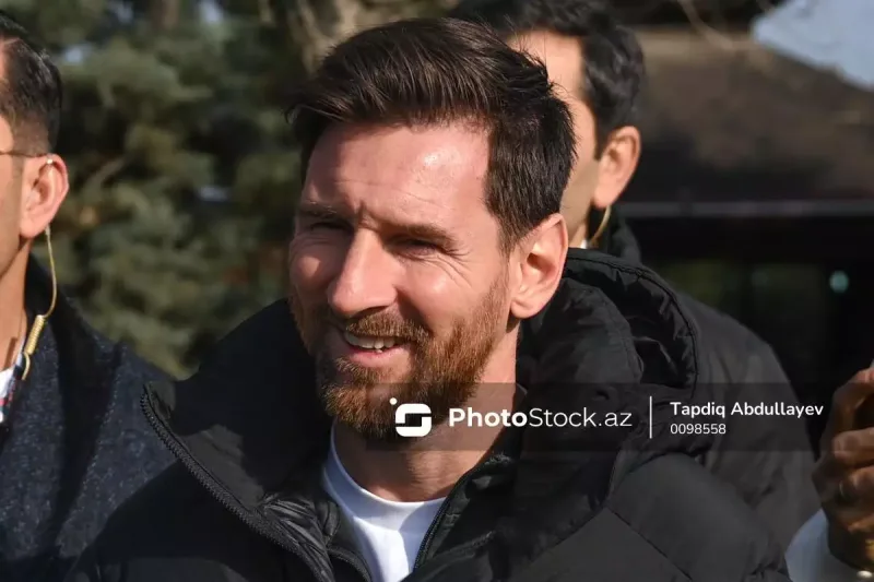 Messi Qarabağ atlarını izlədi