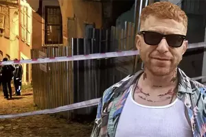 Məşhur müğənnin 3 mərtəbəli binası uçdu