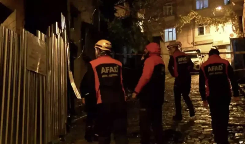 Məşhur müğənnin 3 mərtəbəli binası uçdu