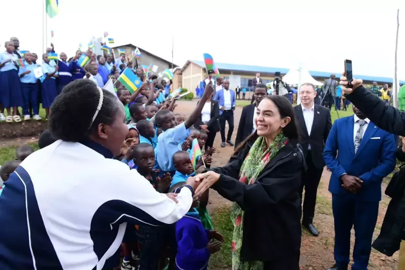 Leyla Əliyeva Ruandada…