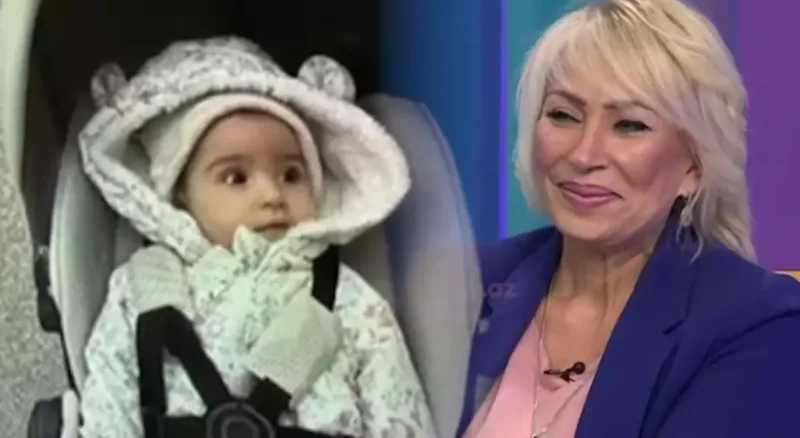Nahidənin nəvəsinin fotoları ilk dəfə efirdə nümayiş olundu