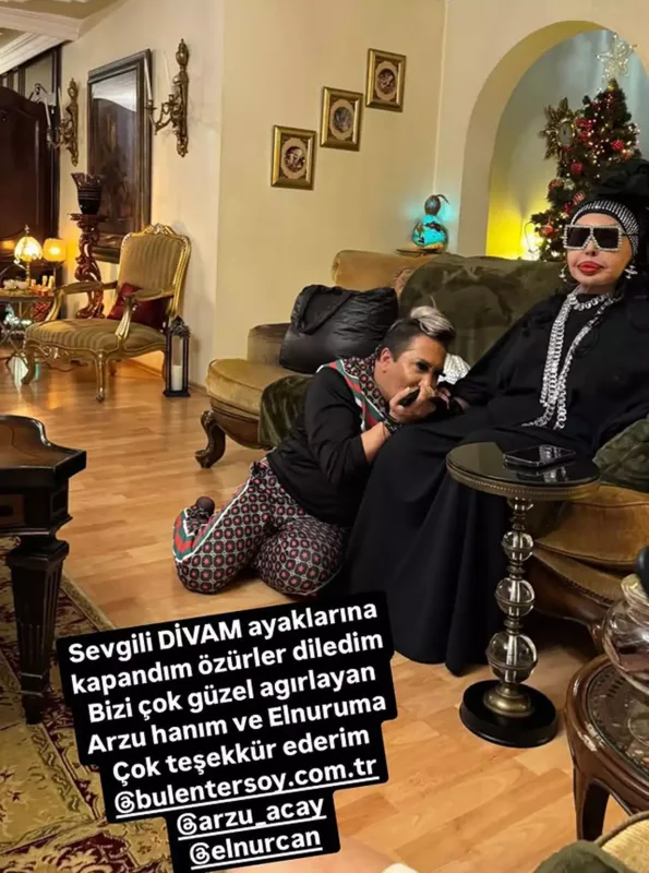 Bülent Ersoydan üzr istədi - Video