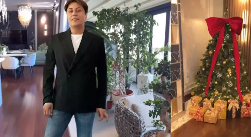 Anar dəbdəbəli evini nümayiş etdi