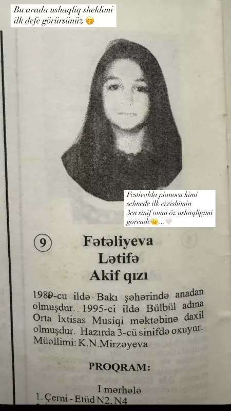 Lətifə arxivini paylaşdı