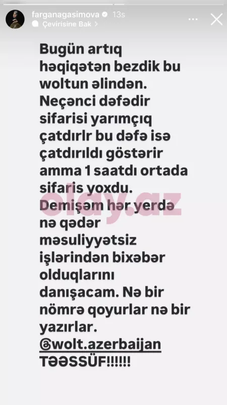 “Hər yerdə nə qədər məsuliyyətsiz olduqlarını danışacağam”