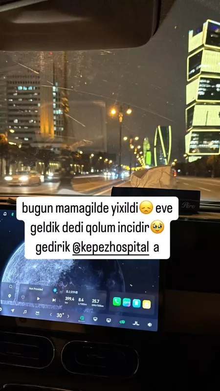 Cavid Gülün ailəsində qorxu dolu hadisə!