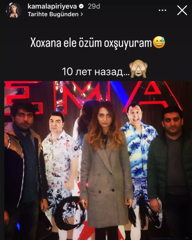 Kəmalə 10 il əvvəl