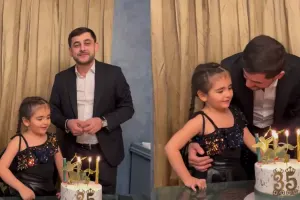 Yaşar ad gününü qızı ilə qeyd etdi