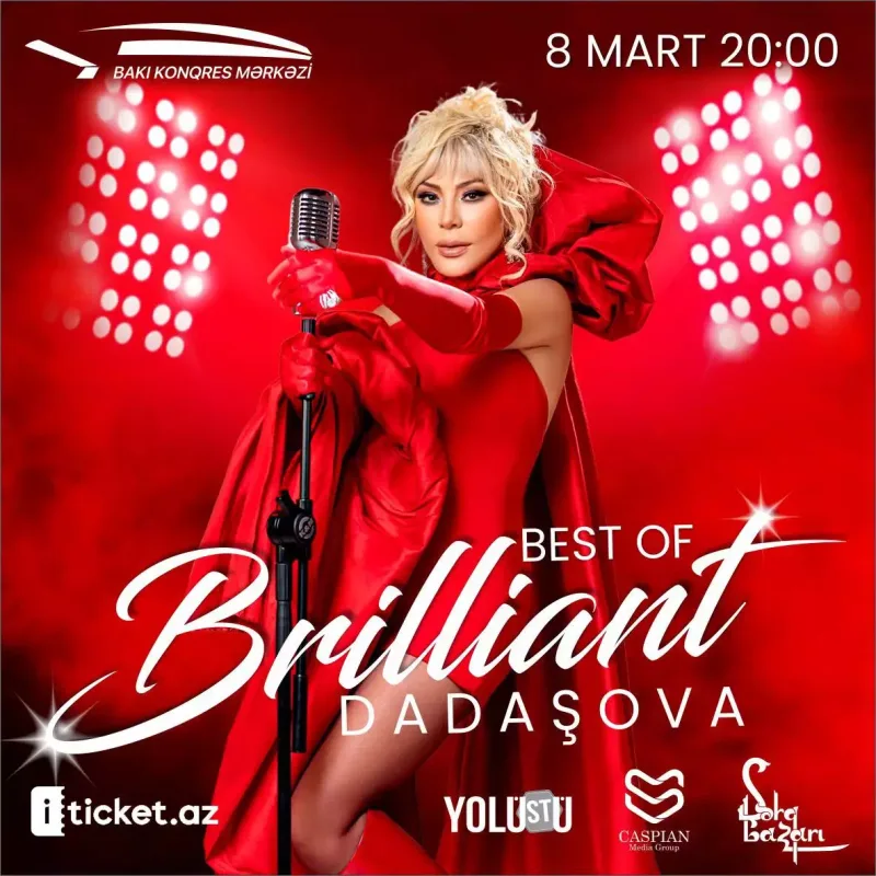 Brilliantın konsertinə bilet 500 manatdır!