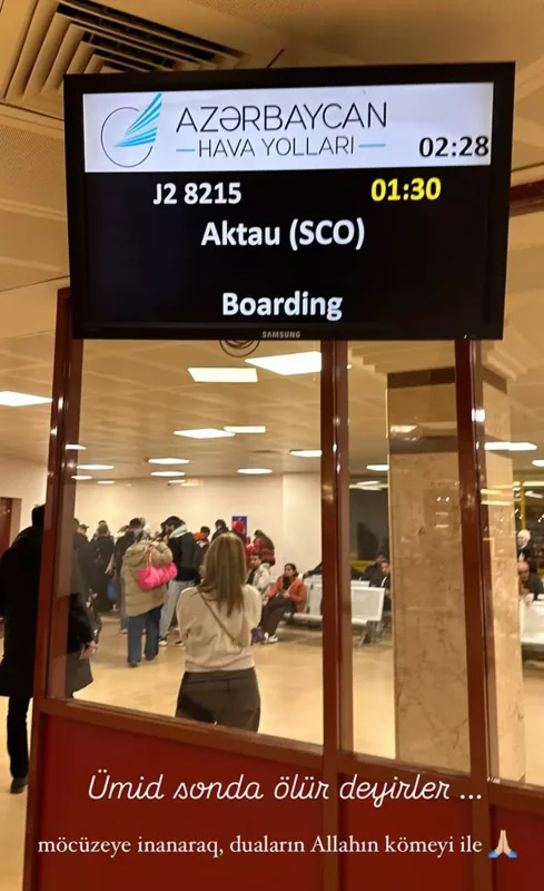 Ranarın qohumu təyyarədə həlak olub - Foto