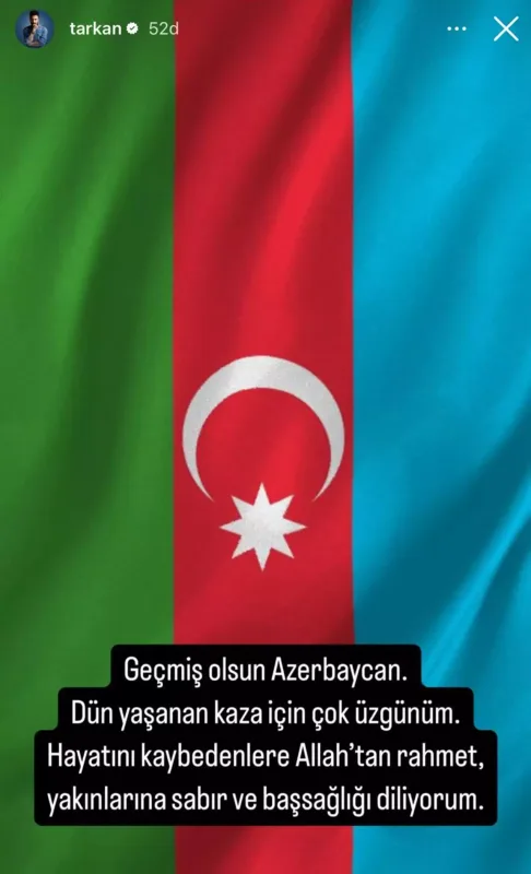 Tarkandan Azərbaycanla bağlı paylaşım