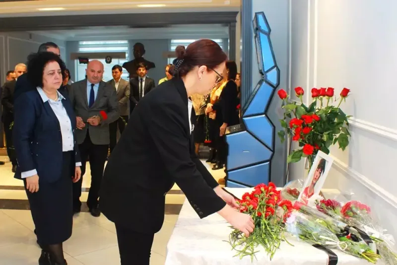 BAAU-da qəza qurbanı olan tələbənin xatirəsi anıldı