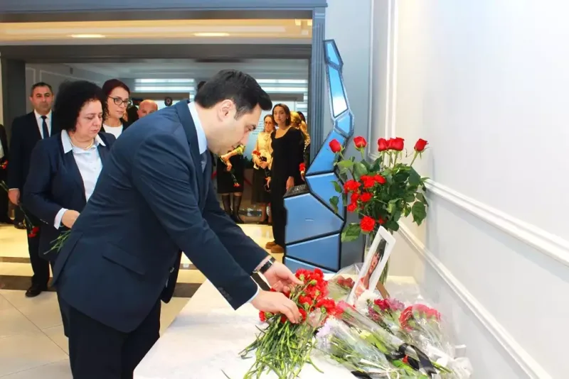 BAAU-da qəza qurbanı olan tələbənin xatirəsi anıldı