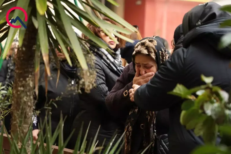 Yaxınları Məhəmmədəli ilə vidalaşır... - Fotolar