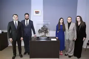 Leyla Əliyeva Yaradıcı Mərkəzin açılışında