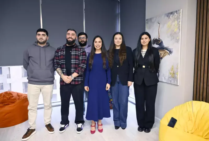 Leyla Əliyeva Yaradıcı Mərkəzin açılışında