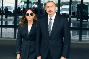 Prezident və xanımı vida mərasimində iştirak etdi