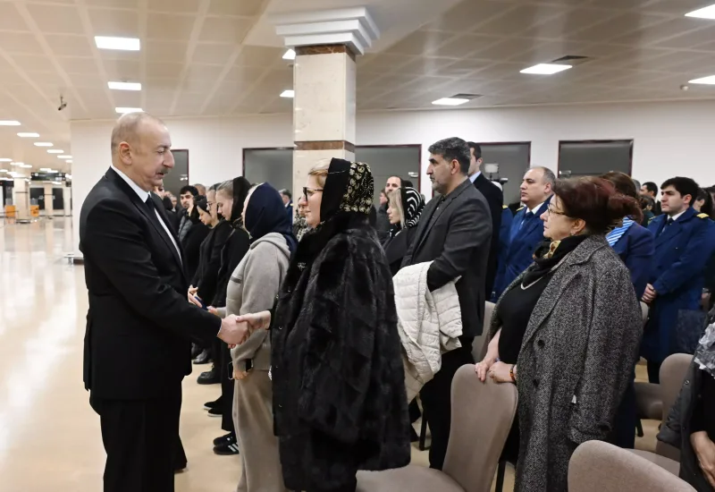 Ailələrin yanında oldular...