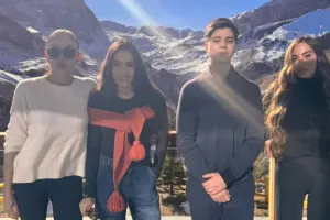 Prezidentin ailəsi “Şahdağ”da  - Fotolar