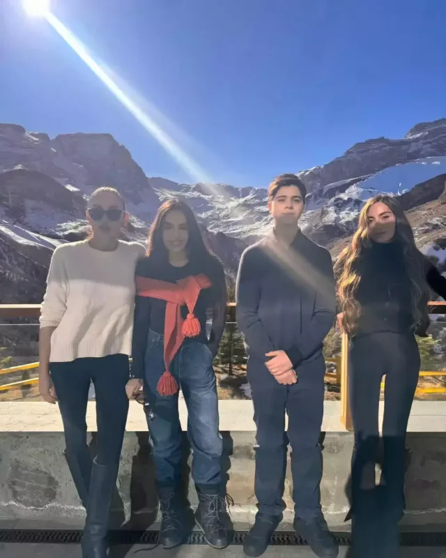 Prezidentin ailəsi “Şahdağ”da  - Fotolar