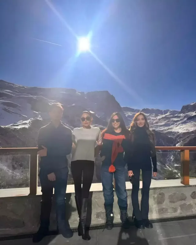 Prezidentin ailəsi “Şahdağ”da  - Fotolar