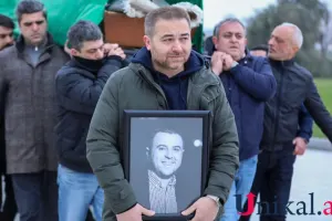 Azər Baxşəliyevin dəfnindən görüntülər