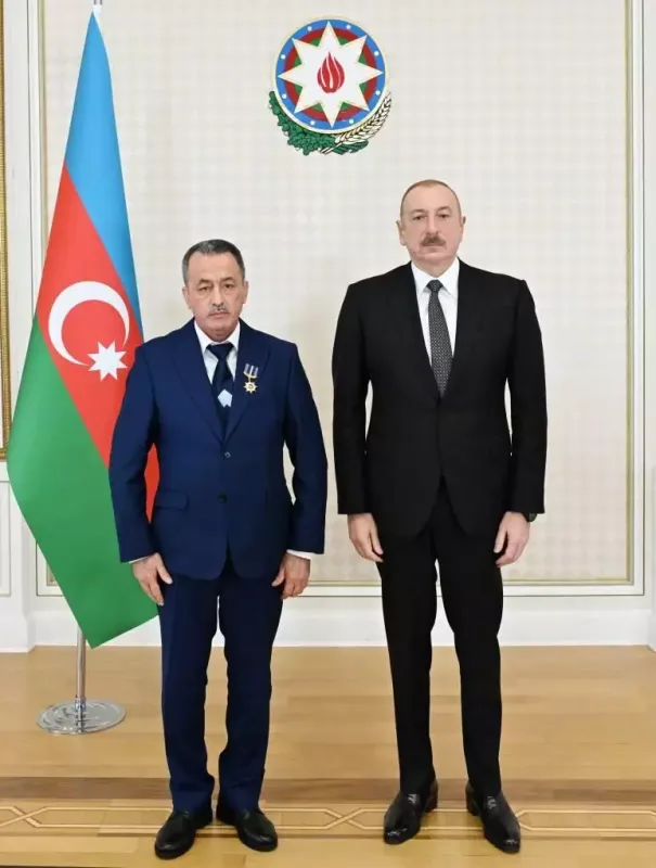 Prezident onlarla görüşdü... - Fotolar