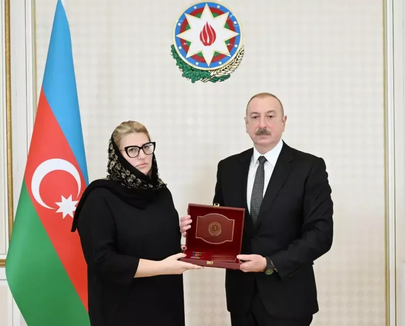 Prezident onlarla görüşdü... - Fotolar