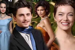 Qızıl Qlobus gecəsində diqqət çəkənlər - Fotolar