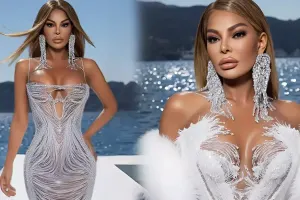 Aygün Kazımovadan süni intellektlə fotosessiya