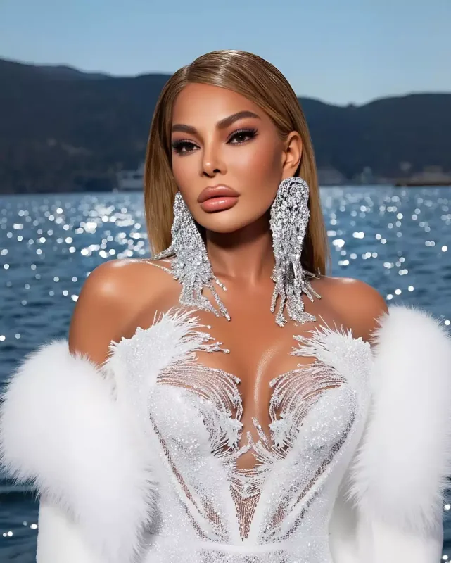 Aygün Kazımovadan süni intellektlə fotosessiya