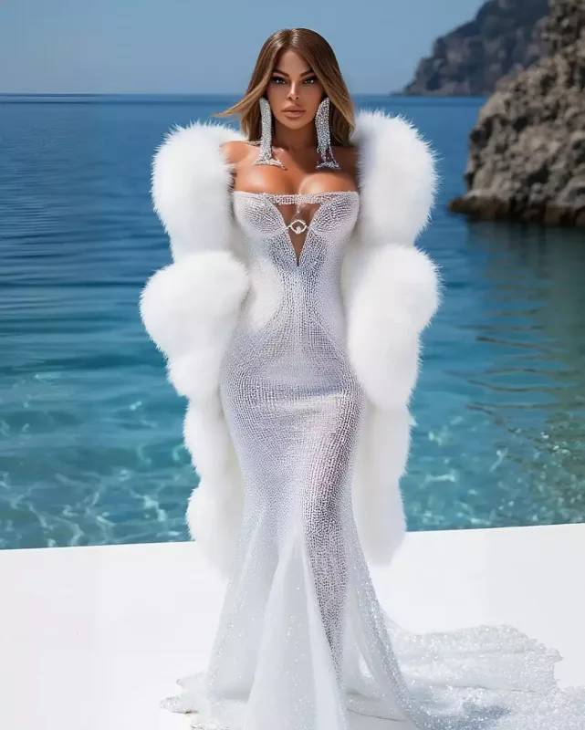 Aygün Kazımovadan süni intellektlə fotosessiya