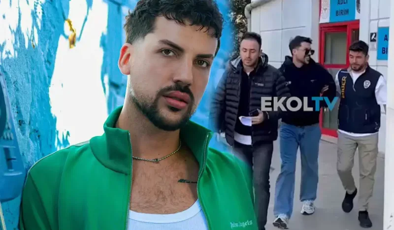Kerimcan polis tərəfindən xəstəxanaya aparıldı - Video
